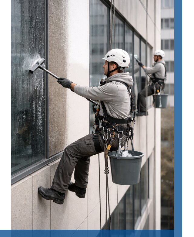 Мойка фасадов зданий в Балакове под ключ от 356 р. | ВЫСОТНИК-Блк