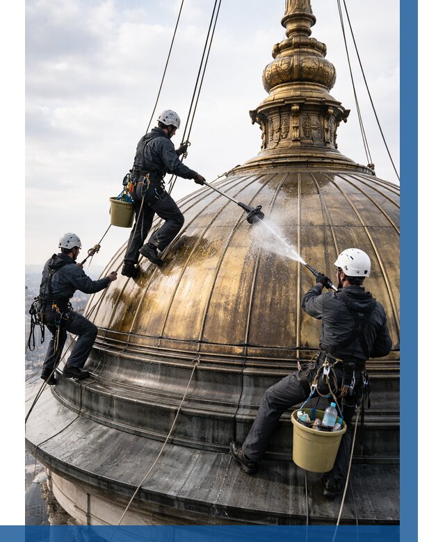 Мойка куполов и шпилей в Балакове от 8142 р. - заказать | ВЫСОТНИК-Блк