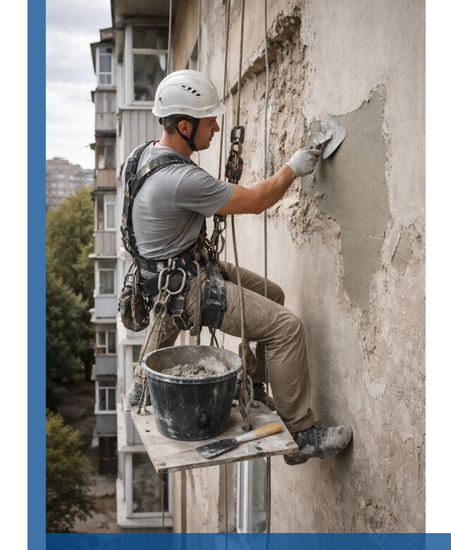 Восстановление фасадной штукатурки в Балакове с гарантией качества