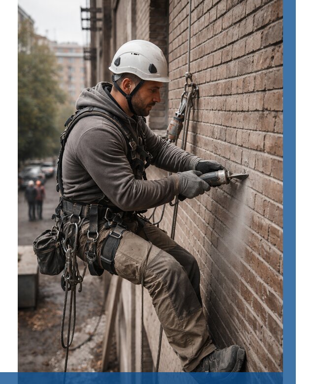 Расшивка кирпичных швов в Балакове от 611 р. | ВЫСОТНИК-Блк