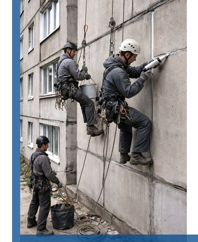 Герметизация межпанельных швов в Балакове с гарантией герметичности