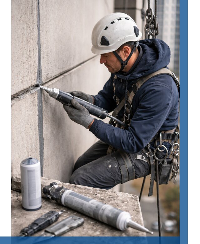 Вторичная герметизация швов в Балакове от 458 р. | ВЫСОТНИК-Блк