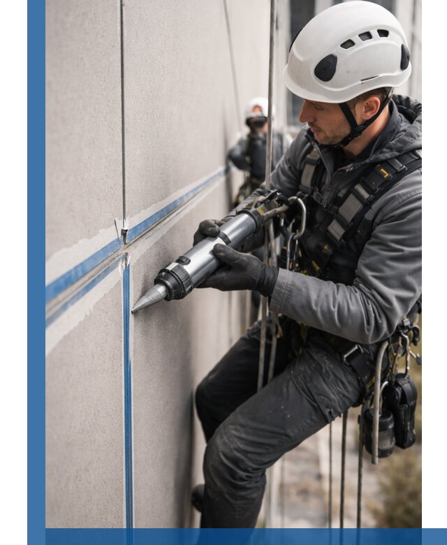 Герметизация стыков фасадных панелей в Балакове качественно и быстро