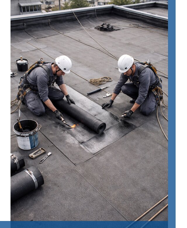 Ремонт мягкой кровли под ключ в Балакове от 712 р. | ВЫСОТНИК-Блк