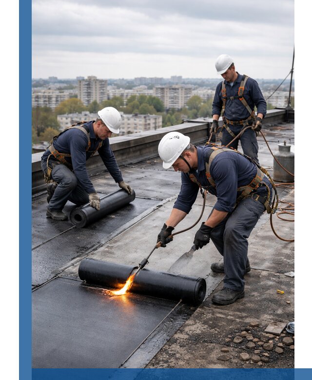 Ремонт наплавляемой кровли в Балакове качественно и надежно