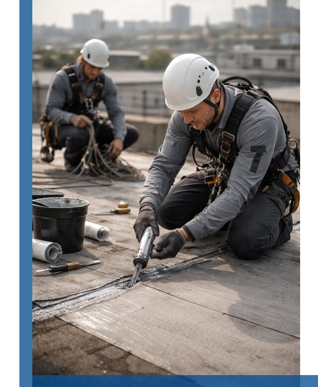 Аварийное и капитальное устранение протечек кровли в Балакове