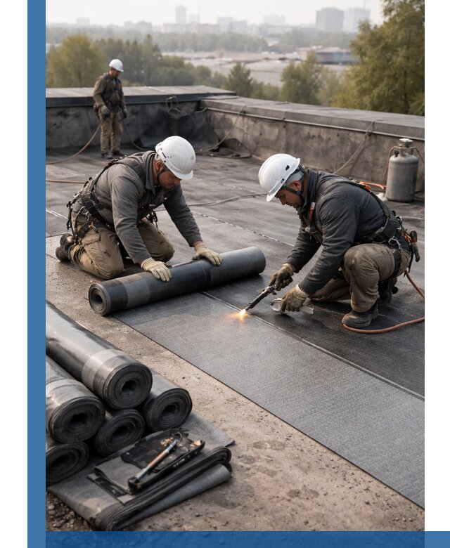 Монтаж мягкой кровли в Балакове профессионально и надежно