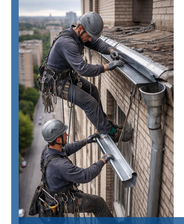 Ремонт водосточных желобов в Балакове, быстро и качественно