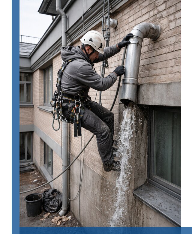 Профессиональная прочистка водосточных труб в Балакове с гарантией