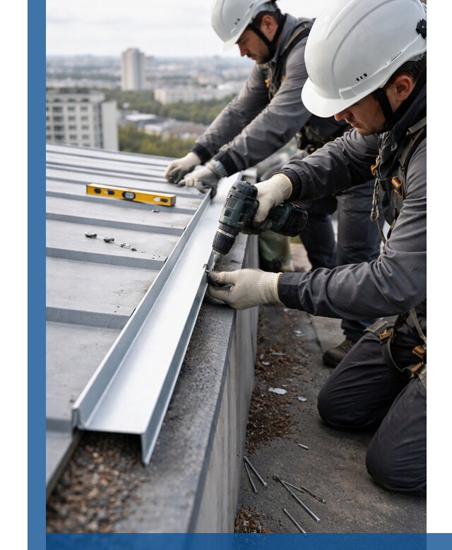 Монтаж капельника на кровле в Балакове с гарантией качества