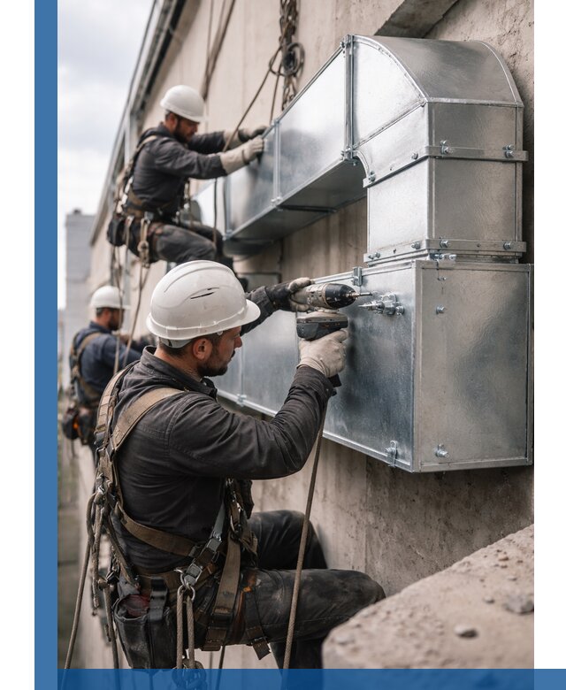 Профессиональный монтаж вентиляционных коробов в Балакове под ключ