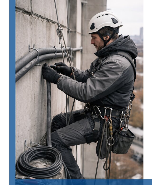 Профессиональный монтаж гофры для кабеля в Балакове с гарантией