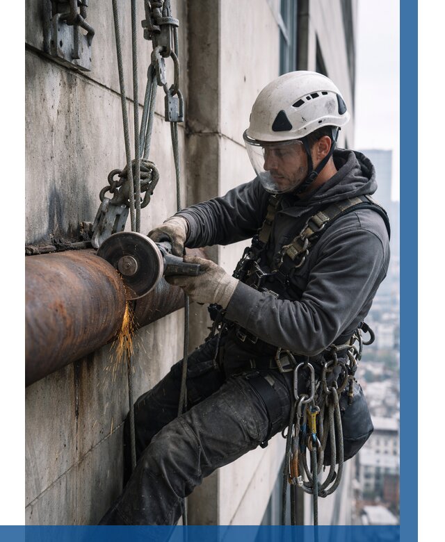 Резка металла на высоте в Балакове по цене от 4580 р. | ВЫСОТНИК-Блк