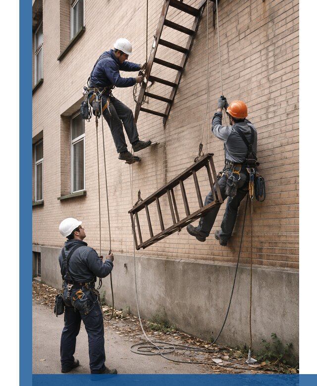 Демонтаж пожарной лестницы в Балакове быстро и безопасно