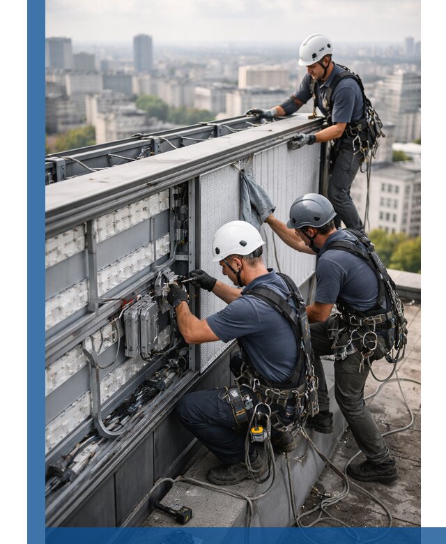 Профессиональное обслуживание крышной рекламы в Балакове под ключ