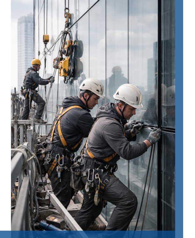 Структурное остекление фасадов в Балакове от 9668 р. | ВЫСОТНИК-Блк