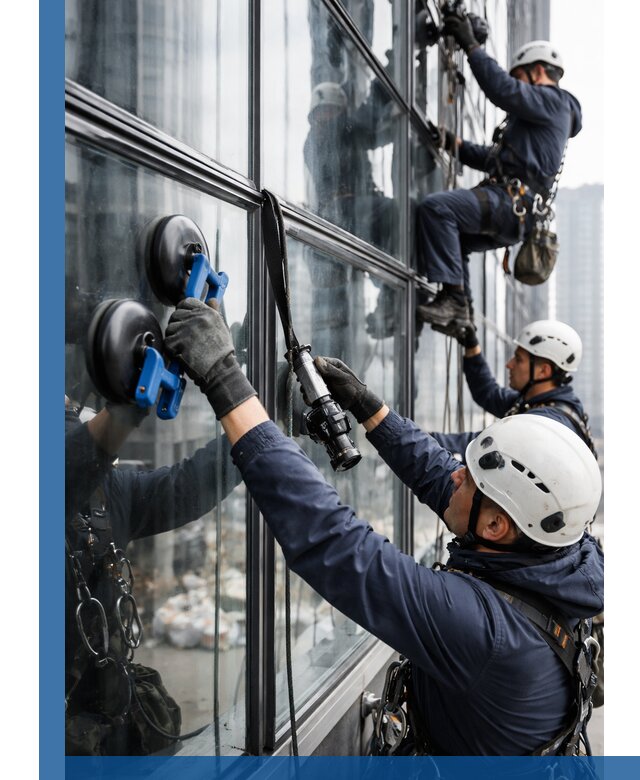 Радиусное остекление фасадов под ключ в Балакове с гарантиями