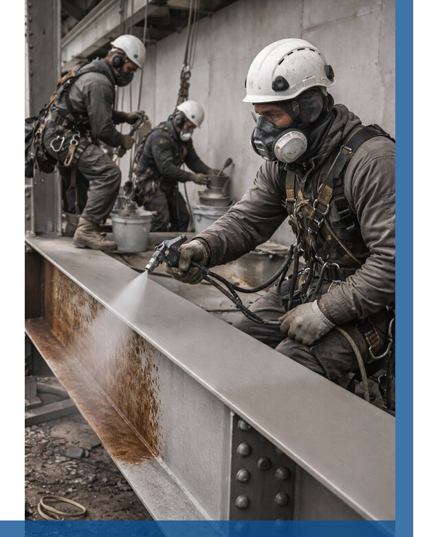 Антикоррозионная покраска металла в Балакове от 712 р. | ВЫСОТНИК-Блк