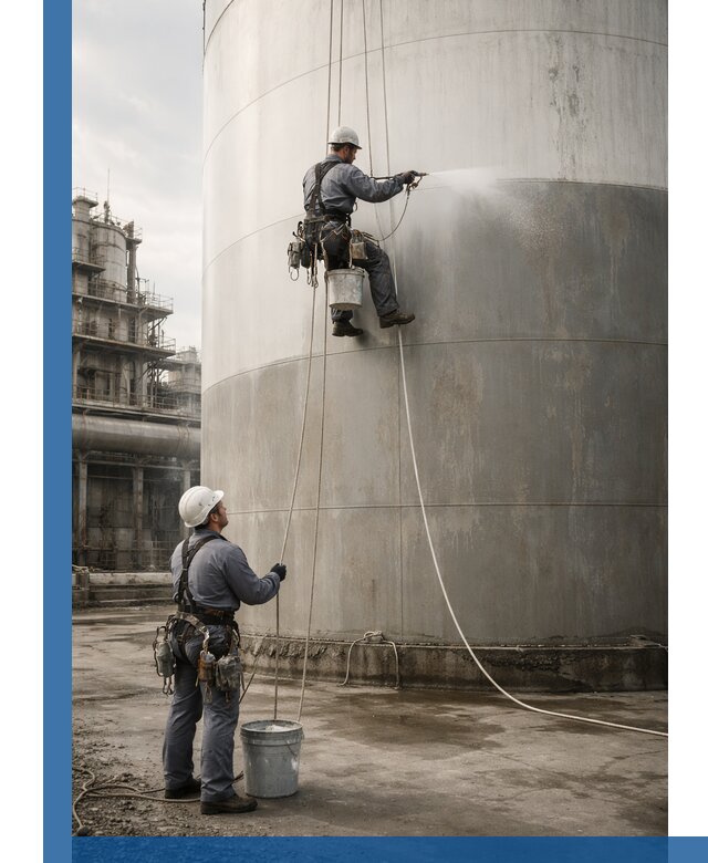 Покраска стальных резервуаров и емкостей в Балакове профессионально