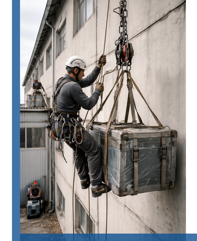 Подъем грузов на высоту в Балакове для промышленных объектов