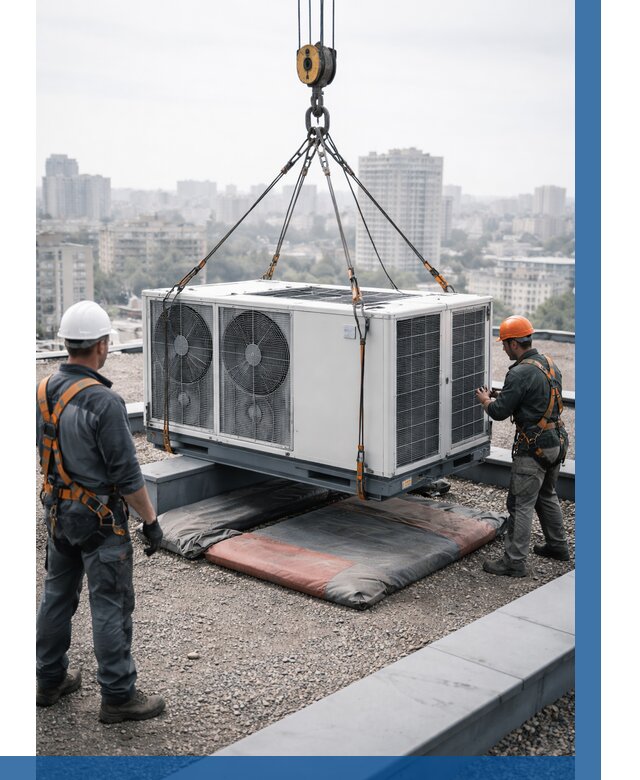 Подъем груза на крышу в Балакове от 5089 р. | ВЫСОТНИК-Блк заказать