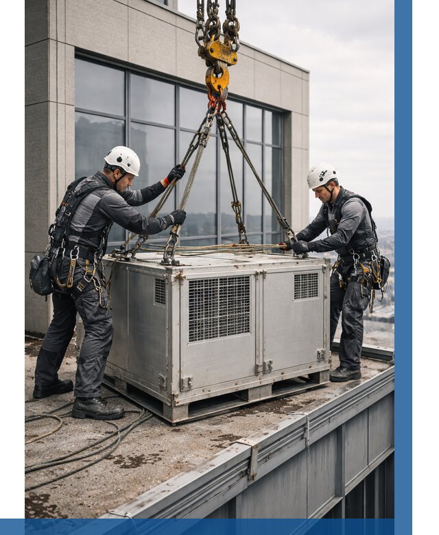 Такелажные работы на высоте в Балакове от 8142 р. | ВЫСОТНИК-Блк