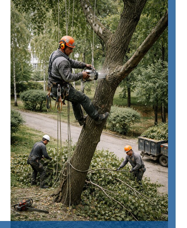 Кронирование деревьев в Балакове от 6615 р. | ВЫСОТНИК-Блк