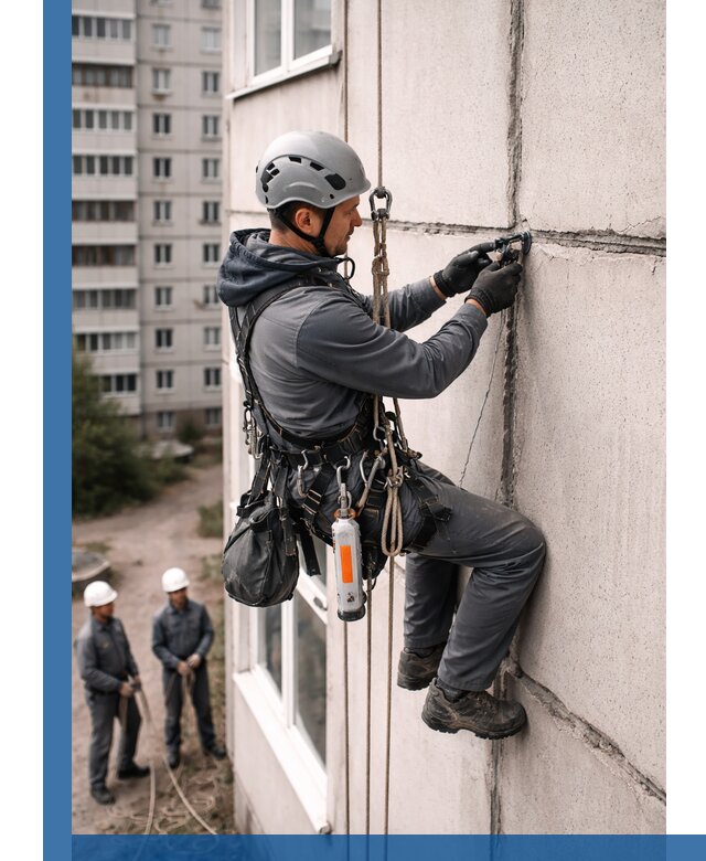 Обследование межпанельных швов и герметизация в Балакове